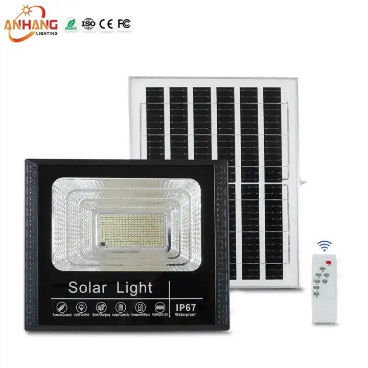Solar flood light security lights, 100w solar light, 45w solar lights, 200w solar lights and 300w lamps security lights, high security IP67 with solar panels waterproof LED solar security lights
