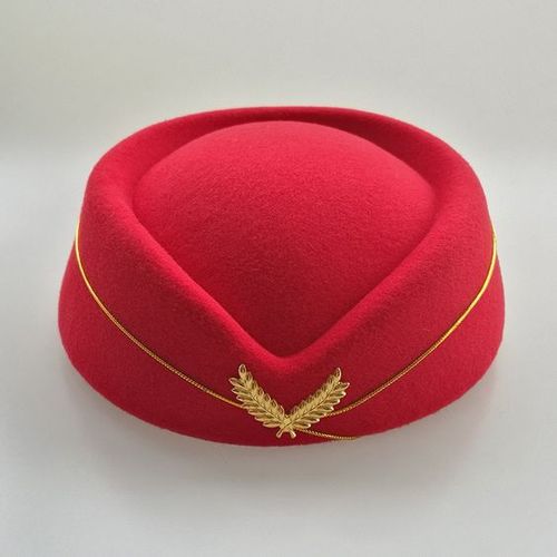 Fashion Women Stewardess Cap Uniform Plane/Stage Perform Hat Air Hostess Cap