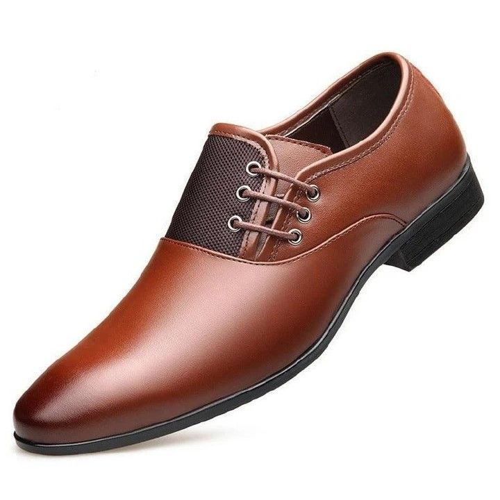 Men's busines pure genuine leather shoes soft soles business formal wear breathable casual gentleman  shoes