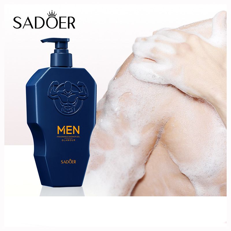 SADOER Men’s Exclusive Aromatherapy Shower Gel | Deep Cleansing, Oil Control & Long-Lasting Fragrance – 500ml