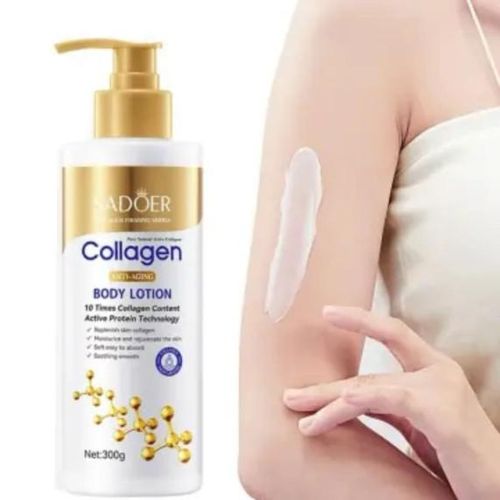 SADOER 2in1 Collagen Hand And Body lotion and Face Cream For Anti-aging,Moisturizing Skin Care set.