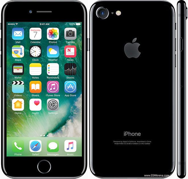 USED iPhone 7 128 GB Sliver Black Gold RoseGold 4.7 inches P67 dust/water resistant Retina IPS LCD 4.7 inches 12 MP,Fingerprint (front-mounted), accelerometer, gyro, proximity, compass, barometer Ligh