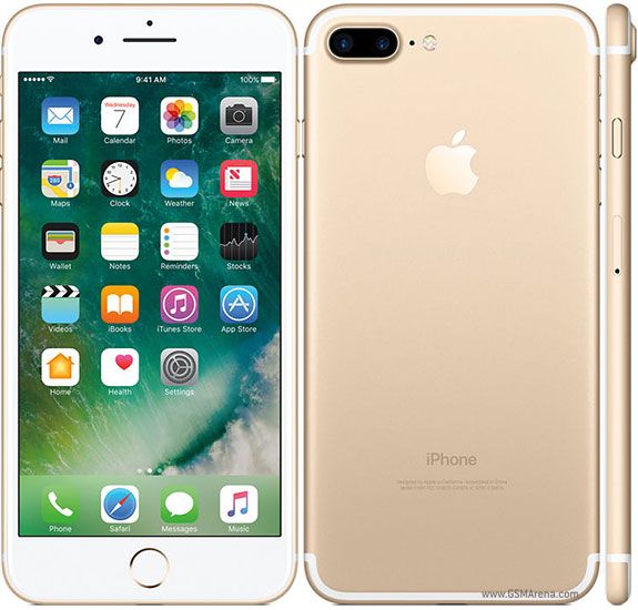 USED iPhone 7 Plus 128G Retina IPS LCD, 625 nits (typ)5.5 inches upgradable to iOS 15.8.1 Apple A10 Fusion (16 nm) 12 MP Fingerprint (front-mounted), accelerometer, gyro, proximity, compass, barometer
