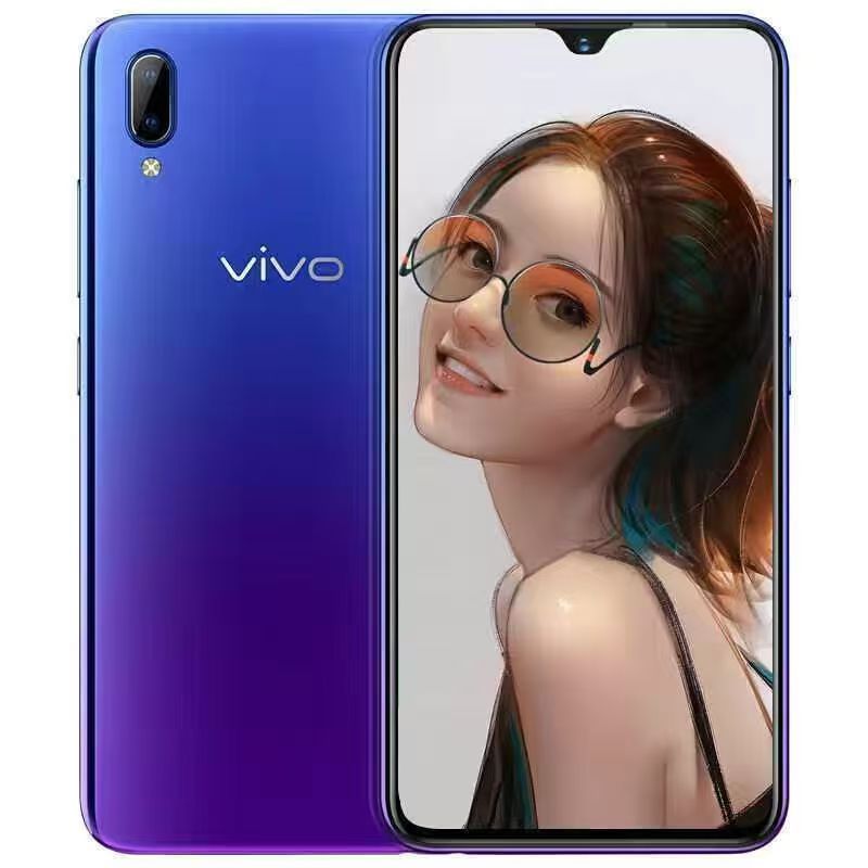 Refurbished Phone VIVO Y93s 6.2 Inch 128GB+4GB 4030mAh 13MP+8MP Dual SIM 2G/3G/4G Unlocked Smartphone