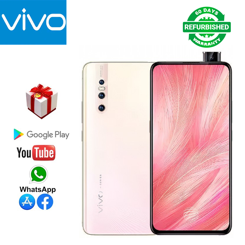 Refurbished Phones ViVO X27 6.39-inch 256GB/128GB 4000mAh 48MP+16MP Dual SIM Qualcomm Processor Smartphone
