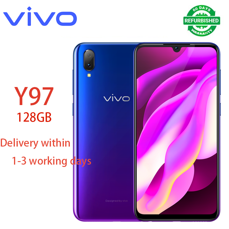 Refurbished VIVO Y97 6.3-inch 128GB 3315mAh 16MP+16MP Dual SIM 2G/3G/4G Smartphone