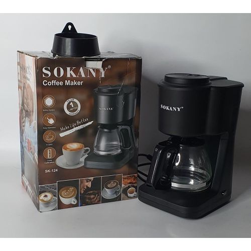 ☕✨ SOKANY Coffee Maker SK-0045 – 650W | 750ml Capacity Brew rich, aromatic coffee in minutes with the SOKANY SK-0045 Coffee Maker, designed for fast, smooth, and flavorful results every time. Perfect
