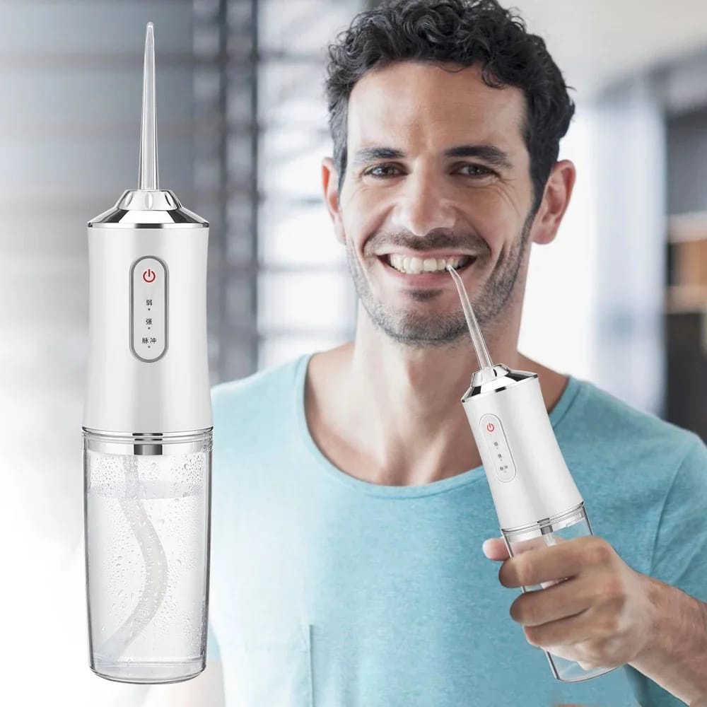 Cordless ⚡Rechargeable Water Flosser 🥰🔥Oral Irrigator – Portable High-Pressure Dental Water Jet for Deep Teeth Cleaning, Gum Care & Plaque Removal