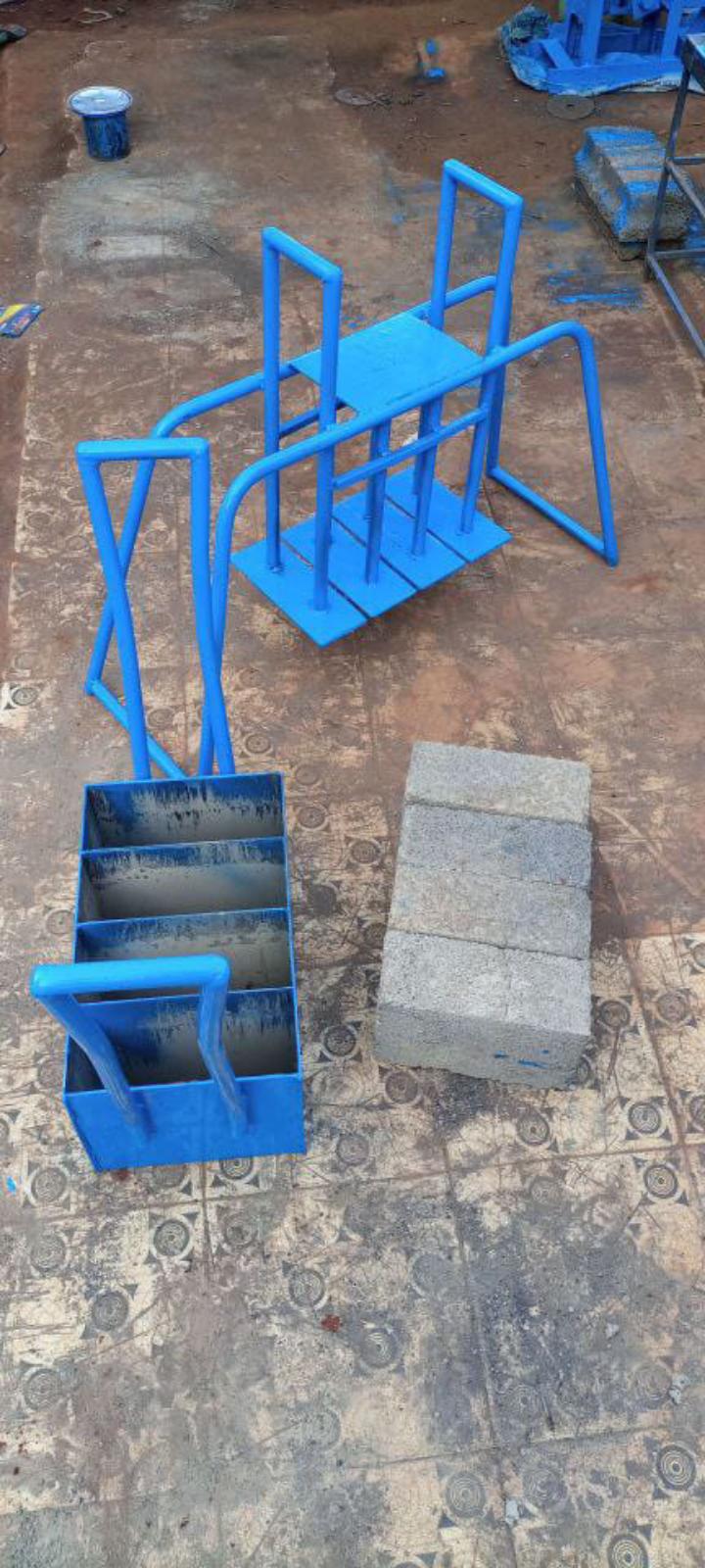 4 in 1 Block Interlocking Brick Making Machine