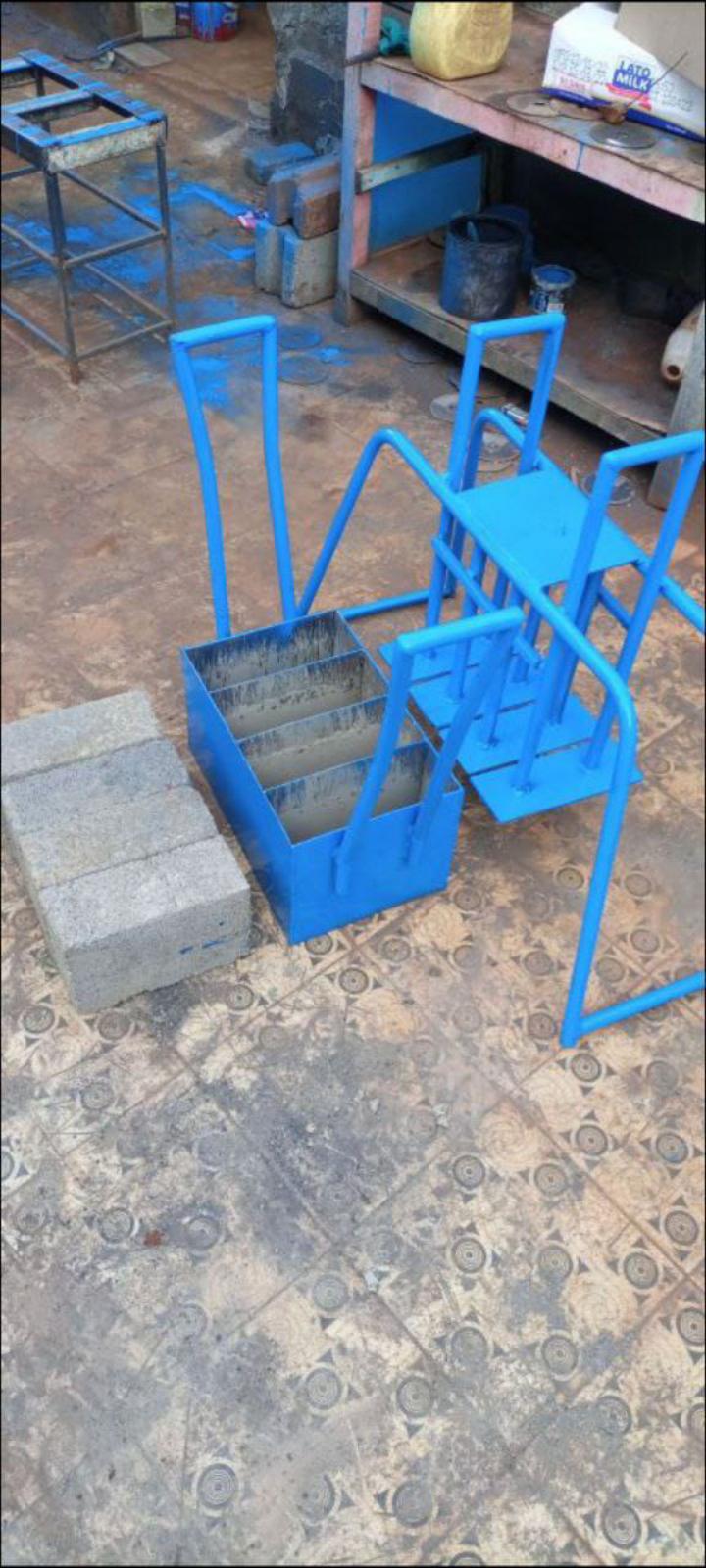 4 in 1 Block Interlocking Brick Making Machine