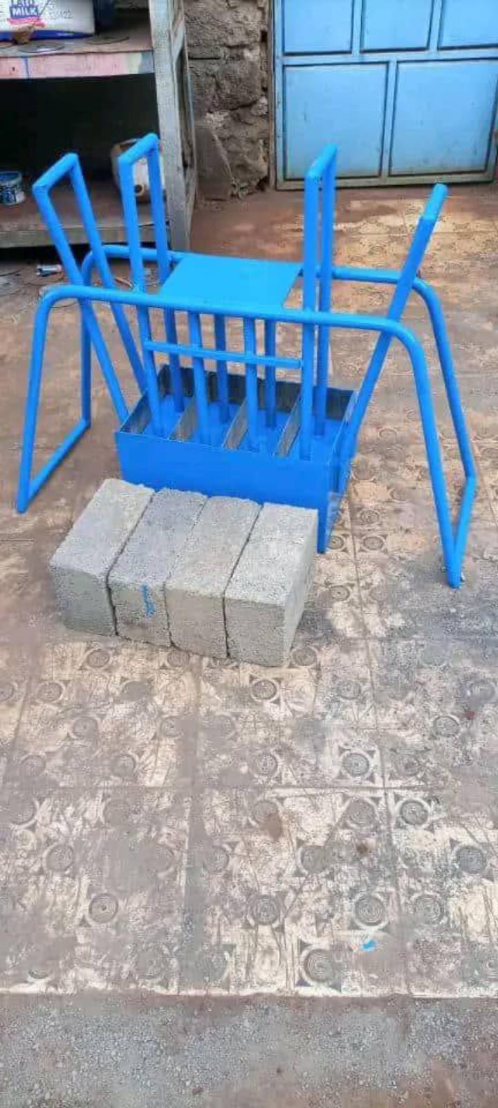 4 in 1 Block Interlocking Brick Making Machine