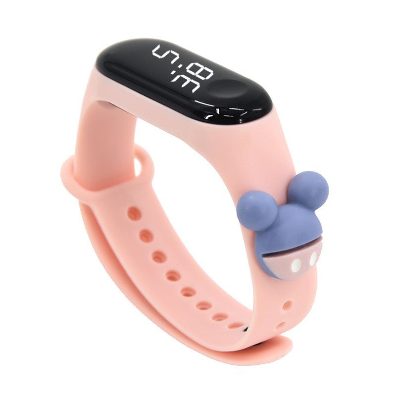 Silicone LED Watch Kids Unisex LED Wrist Watch Student Electronic Digital Sport Watch for Boys Girls Creative Watch