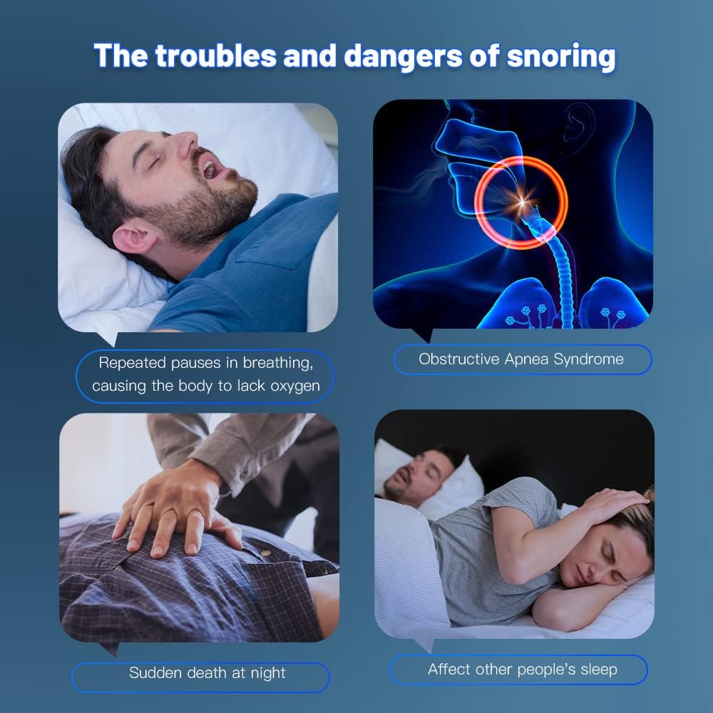 Anti Snoring Devices - Silicone Magnetic Anti Snoring Nose Clip, Snoring Solution - Comfortable Nasal to Relieve Snore, Stop Snoring for Men and Women