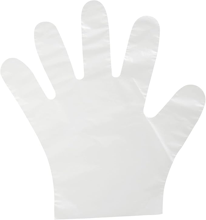 100-Pack Disposable Food Safe Gloves for Cooking, Kitchen Prep and Baking