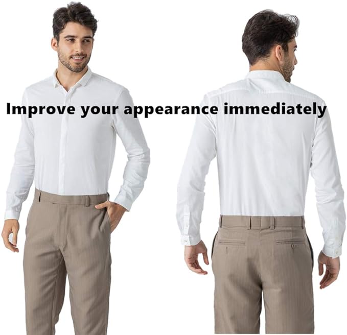 Shirt Stays for Men Shirttail Holder Men's Dress Shirt Garters Keep Your Shirt Tucked In, Shirt Tucker 1 Pair