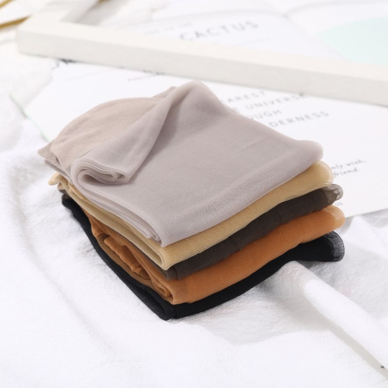 Sheer Knee High Stockings 20D Knee High Socks Elastic Soft Nylon Socks for Women Girls
﻿