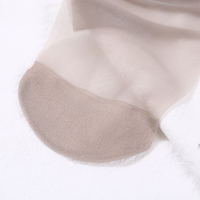 Sheer Knee High Stockings 20D Knee High Socks Elastic Soft Nylon Socks for Women Girls
﻿