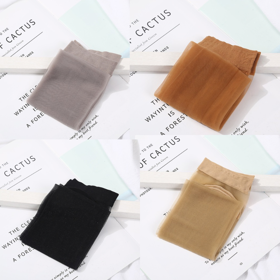 Sheer Knee High Stockings 20D Knee High Socks Elastic Soft Nylon Socks for Women Girls
﻿