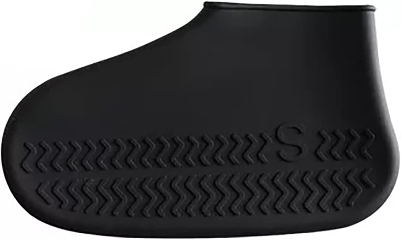 1 Pair Reusable Shoes Cover for Rain, Silicone Shoes Covers for Men Women, Non-Slip Outdoor Waterproof Shoe Protectors
