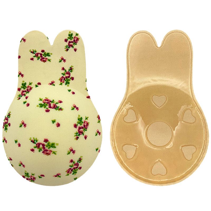 1 Pair Invisible Adhesive Bra, Anti-Penetration Point Adhesive Bra,Breast Lift Tape Push Up Strapless Nipple Covers