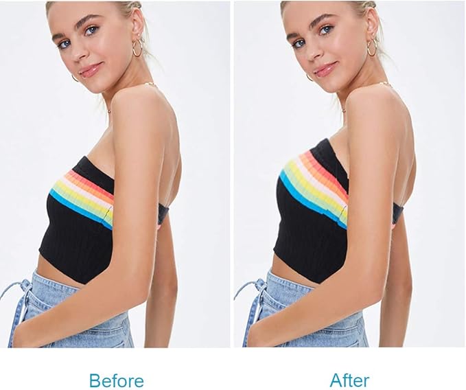1 Pair Invisible Adhesive Bra, Anti-Penetration Point Adhesive Bra,Breast Lift Tape Push Up Strapless Nipple Covers