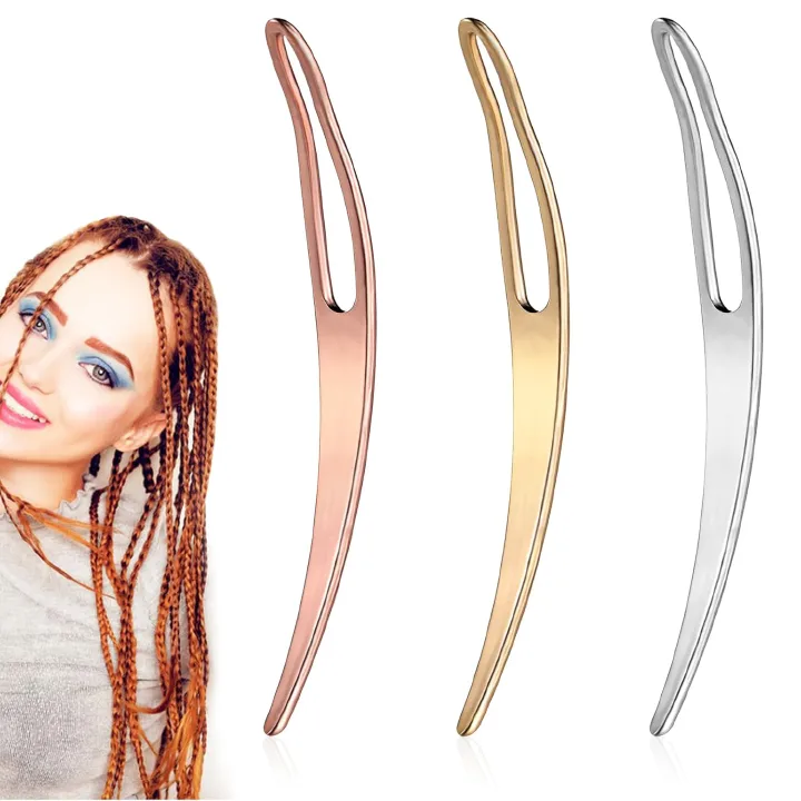 Interlocking Tool for Locs, Microlocs Retighten Tool for Dreadlocks Sisterlocks Easyloc Hair Interlocking Tool, Dreadlock Crochet Needle Tightening Accessories