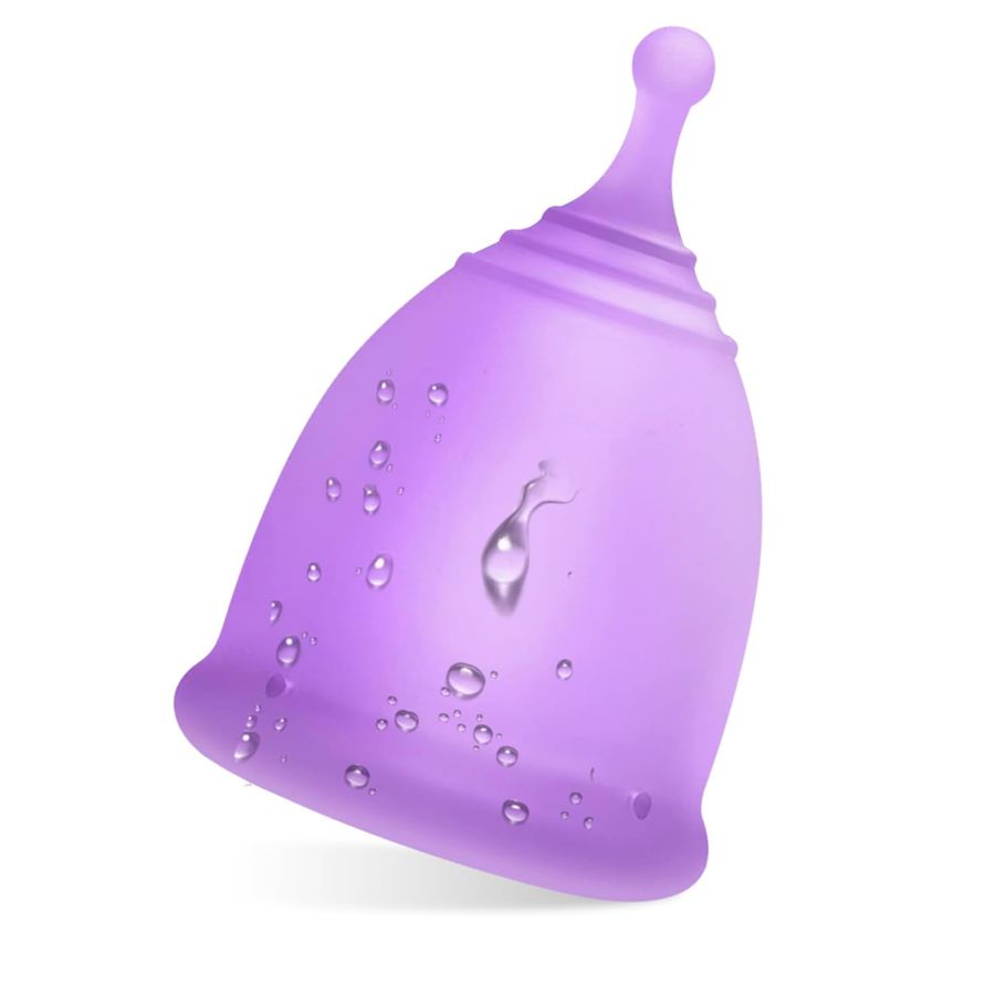 Menstrual Cups - Tampon, Pad, and Disc Alternative Product Reusable Period Cup/Copa Designed with Soft Flexible Medical