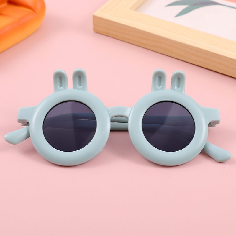 New Children's Bunny Sunglasses Fashion Children's Sunglasses Men and Women Baby Sunscreen Glasses Photo Toys