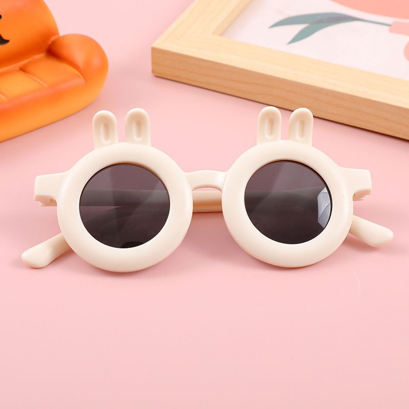 New Children's Bunny Sunglasses Fashion Children's Sunglasses Men and Women Baby Sunscreen Glasses Photo Toys