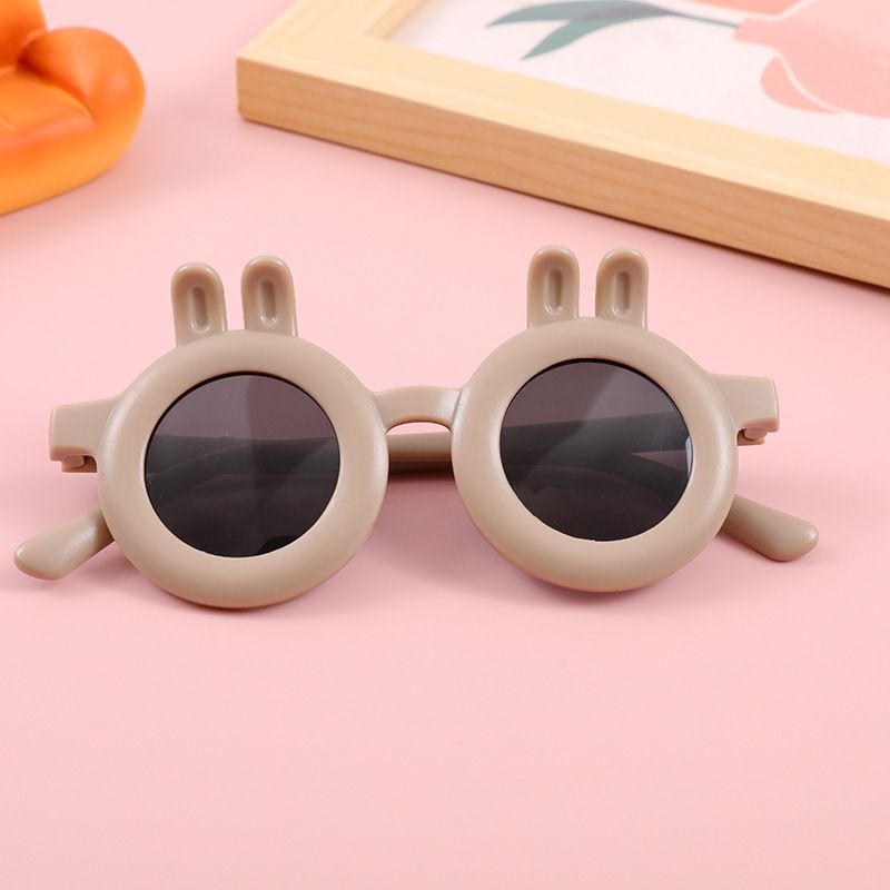 New Children's Bunny Sunglasses Fashion Children's Sunglasses Men and Women Baby Sunscreen Glasses Photo Toys