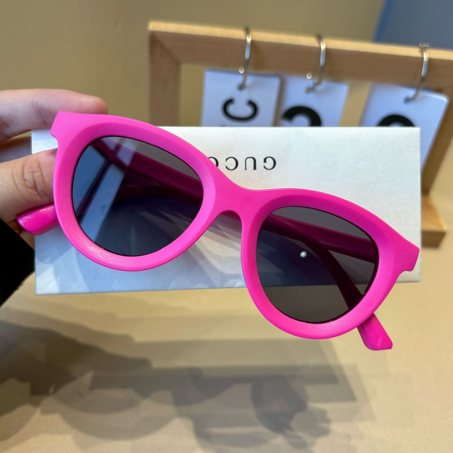 Dopamine Candy Color Matte Children's Sunglasses Wholesale Fashion Retro Versatile Sunshade Children Sunscreen Baby