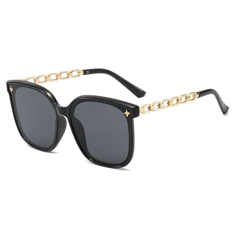 New Korean retro sunglasses, internet celebrity Instagram, trendy, fashionable, personalized, high-end, sunglasses, high-end
