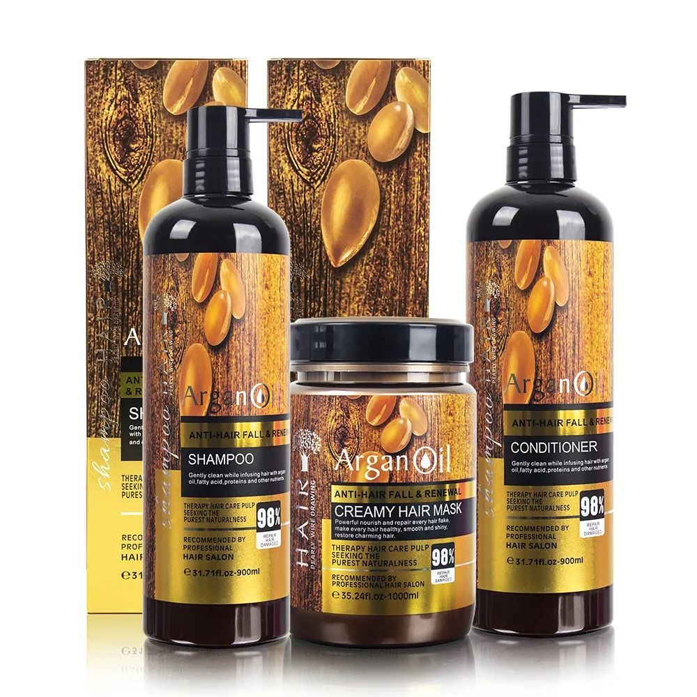 Calodia Argan Oil Hair Conditoner 900ml Nourish Organic Argan Oil Hair Conditioner Color-Protection, Hair-Loss Prevention, Refreshing, Anti-Dandruff, Nourishing, Anti-Itching