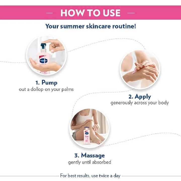 3 Packs Vaseline Set Daily Brightening Even Tone Body Lotion + Oil + Serum  for Glowing Skin, with Vitamin B3 & Triple Sunscreens - 400ml For Radiant Looking Skin in 2 Weeks Vaseline Body Lotion