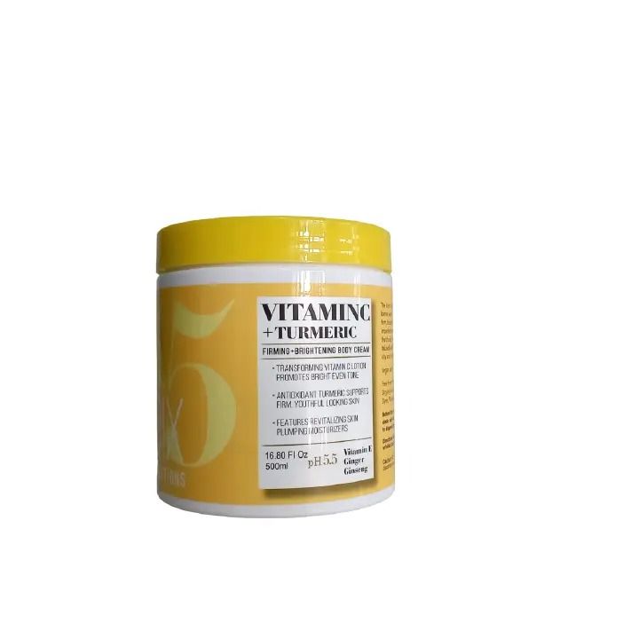 2 Packs Medix 5.5 Lotion + Cream  VITAMIN C, GINGER & GINSENG BODY CREAM Anti-Aging, & Anti-Dark Spots Firming & Brightening Body Cream Moisturizes Removes Wrinkles & Dark Spots 500ml Body Creams