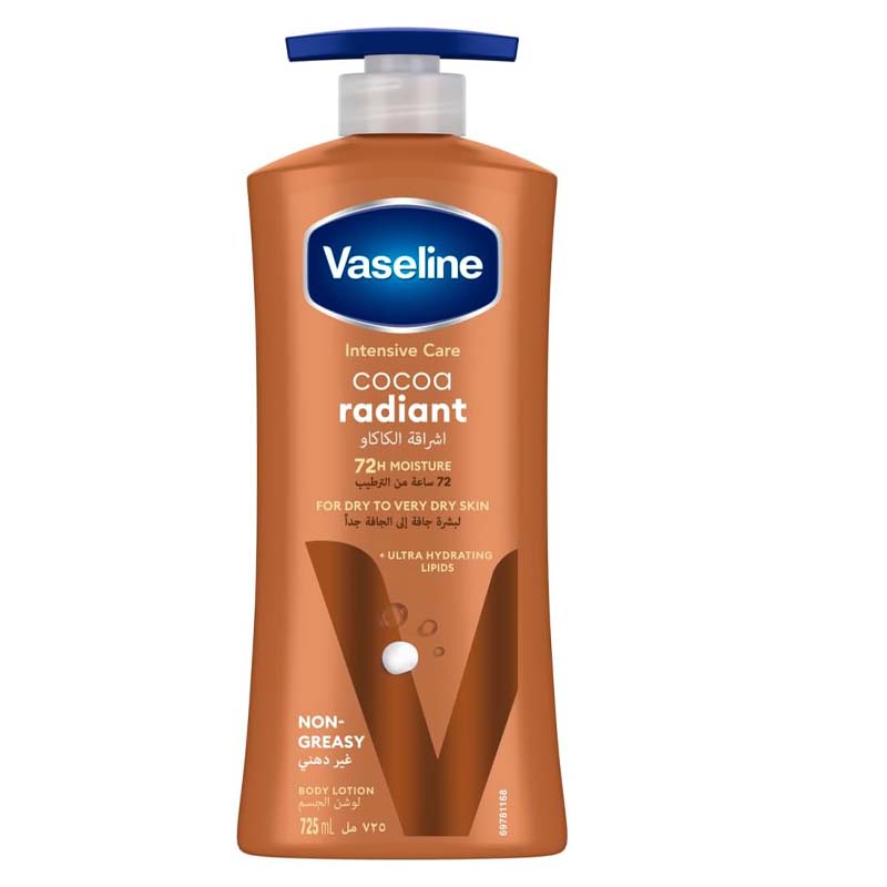Vaseline 2-Pack Skincare Set – Cocoa Butter Body Lotion 400 ml + Gluta-Hya Pro-Age Serum-Burst Lotion 170 ml – Deep Nourish, Brighten & Firm Skin with Fast Absorption