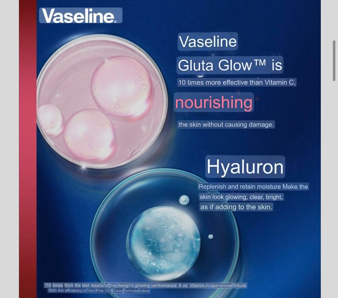 Vaseline 2-Pack Skincare Set – Cocoa Butter Body Lotion 400 ml + Gluta-Hya Pro-Age Serum-Burst Lotion 170 ml – Deep Nourish, Brighten & Firm Skin with Fast Absorption