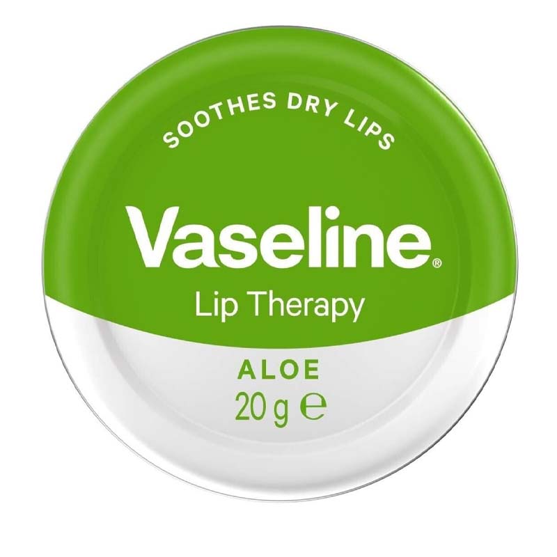 Vaseline Lip Therapy Premium Lip Balm – Deep Moisture & Protection for Dry, Chapped Lips, Pure Petrolatum Formula with Shea-Butter & Vitamin E, Travel-Size Tin/Stick for Men & Women