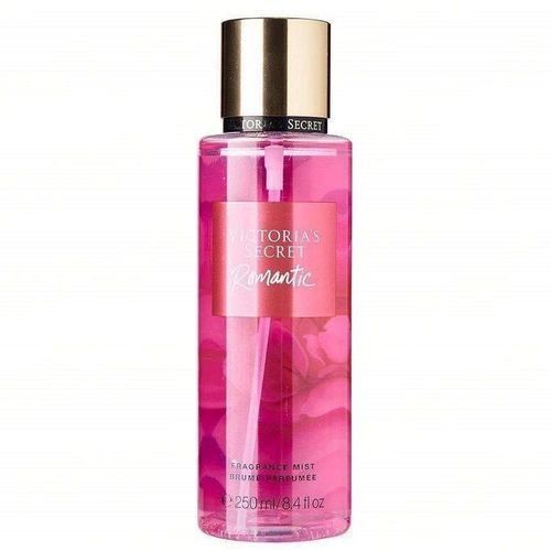 Victoria’s Secret Romantic Fragrance Mist 250ml Long Lasting Women Body Spray Floral Sweet Scent Perfume Mist Refreshing Daily Body Splash Light Luxury Ladies Perfume Gift for Women