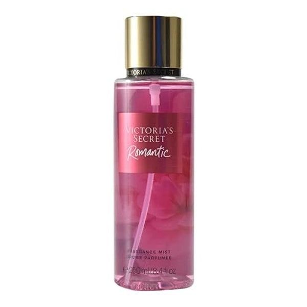 Victoria’s Secret Romantic Fragrance Mist 250ml Long Lasting Women Body Spray Floral Sweet Scent Perfume Mist Refreshing Daily Body Splash Light Luxury Ladies Perfume Gift for Women