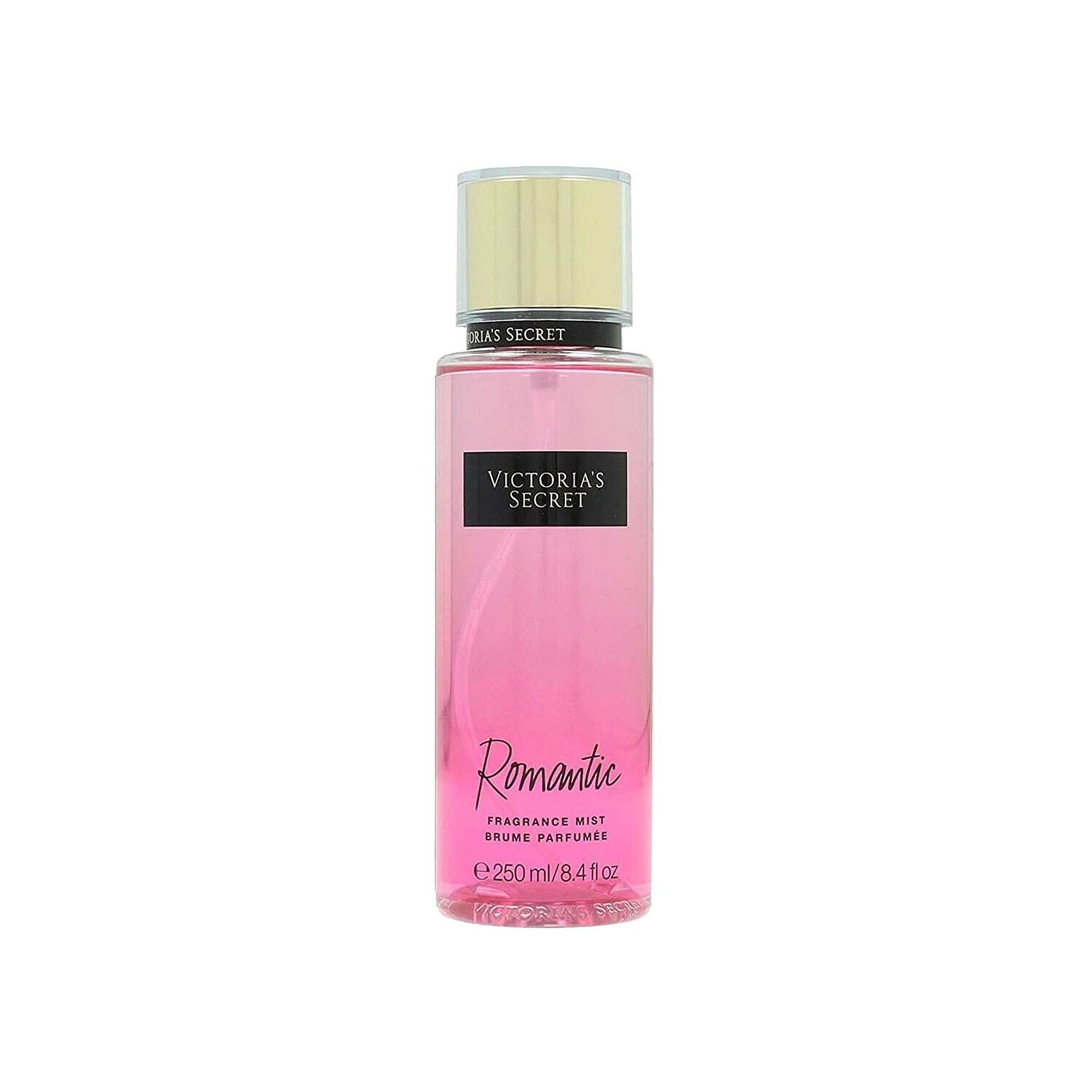 Victoria’s Secret Romantic Fragrance Mist 250ml Long Lasting Women Body Spray Floral Sweet Scent Perfume Mist Refreshing Daily Body Splash Light Luxury Ladies Perfume Gift for Women