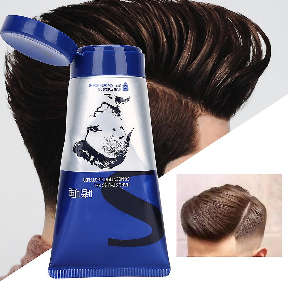 Astylsst Hair Styling Gel Strong Hold Long Lasting Wet Look Men Hair Wax Non Greasy Professional Barber Styling Gel For All Hair Types Easy Wash Anti Frizz Hair Grooming Gel 150ml
