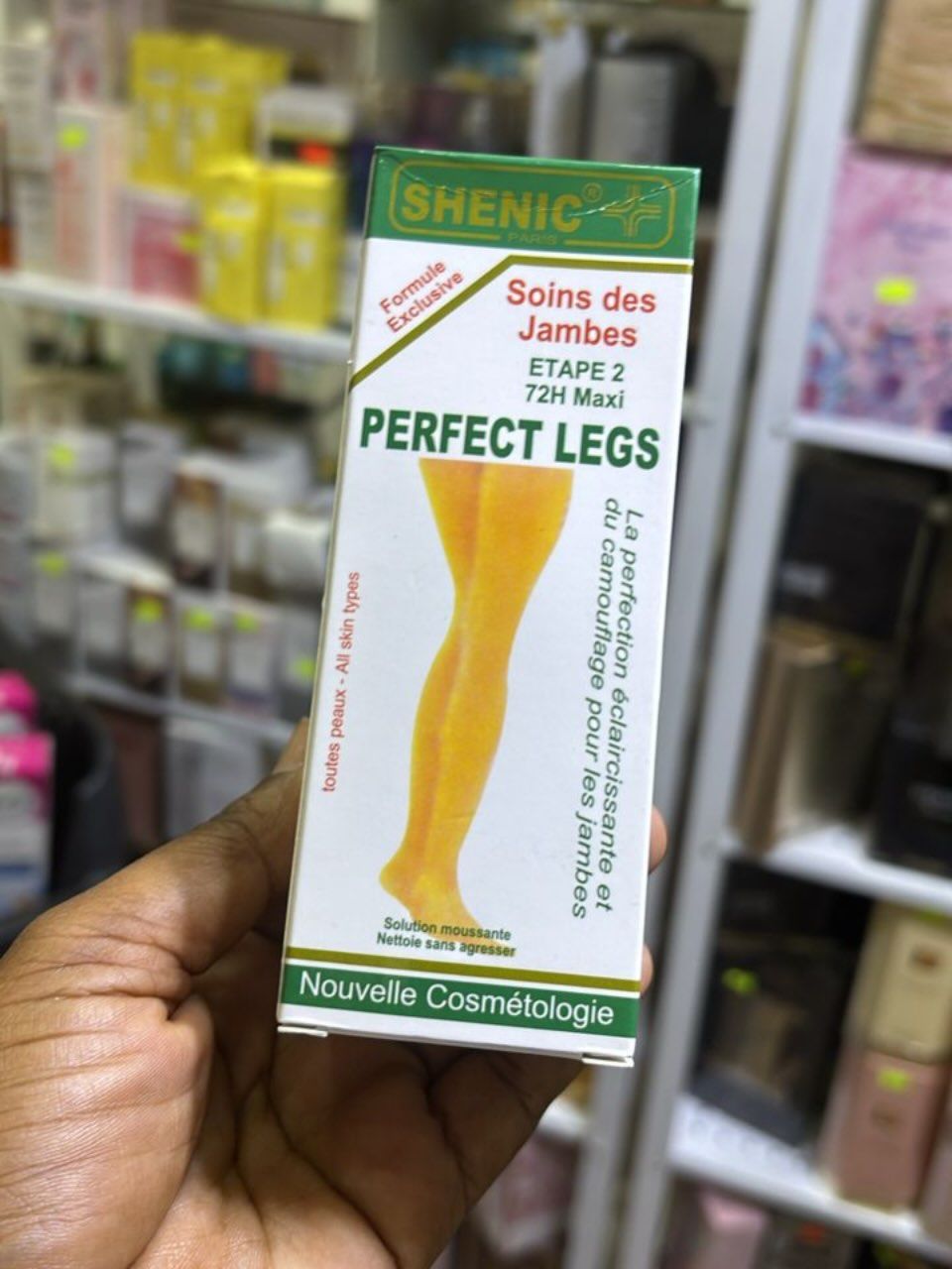 Shenic Perfect Legs Treatment Serum Step 2 72H Maxi Leg Care Solution Anti Varicose Veins Dark Spots Stretch Marks Leg Skin Repair Firming Brightening Beauty Leg Treatment Cosmetic 100ml