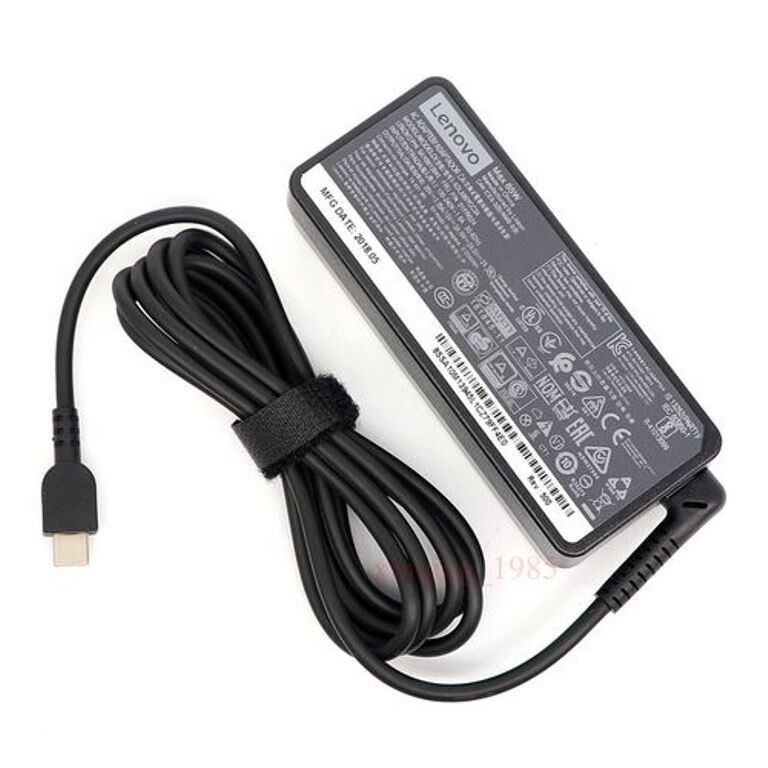 LENOVO ORIGINAL TYPE C CHARGER -LAPTOP ADAPTER 65W