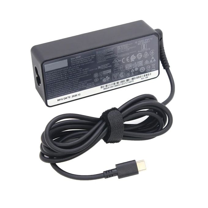 LENOVO ORIGINAL TYPE C CHARGER -LAPTOP ADAPTER 65W