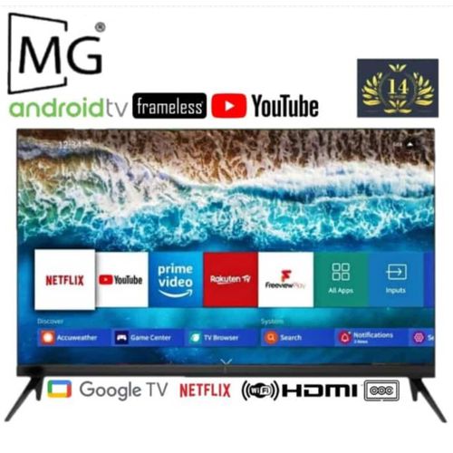 MG 32" FRAMELESS Android TV Netflix & Youtube.