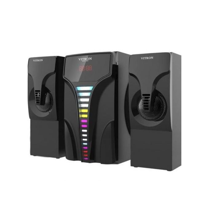 Vitron V5204 2.1Ch Multimedia Speaker System BT/USB/MP3 - Black