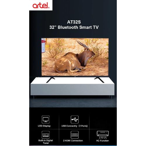 Artel 32" Frameless Smart Android TV Netflix Youtube With Bluetooth