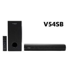 VITRON V54SB 2.1‑CHANNEL HIGH‑POWER WIRED HOME THEATRE SOUNDBAR SYSTEM WITH SUBWOOFER