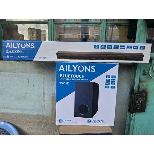 AILYONS Soundbar /Speaker System SB601K 2.1 CH 18000W PMPO